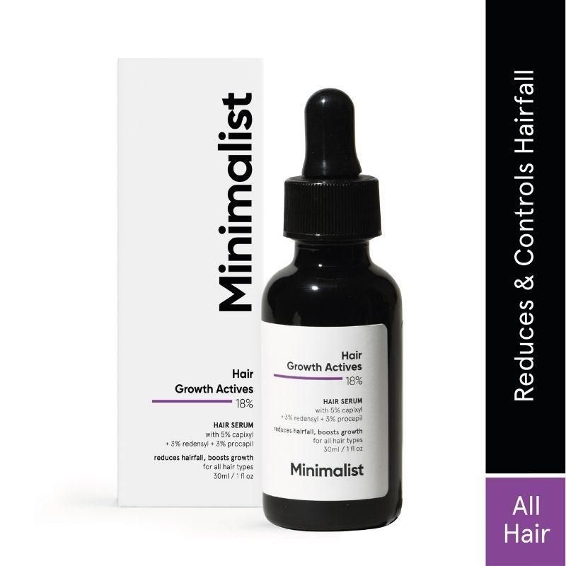 Minimalist Hair Growth Actives 18% Serum