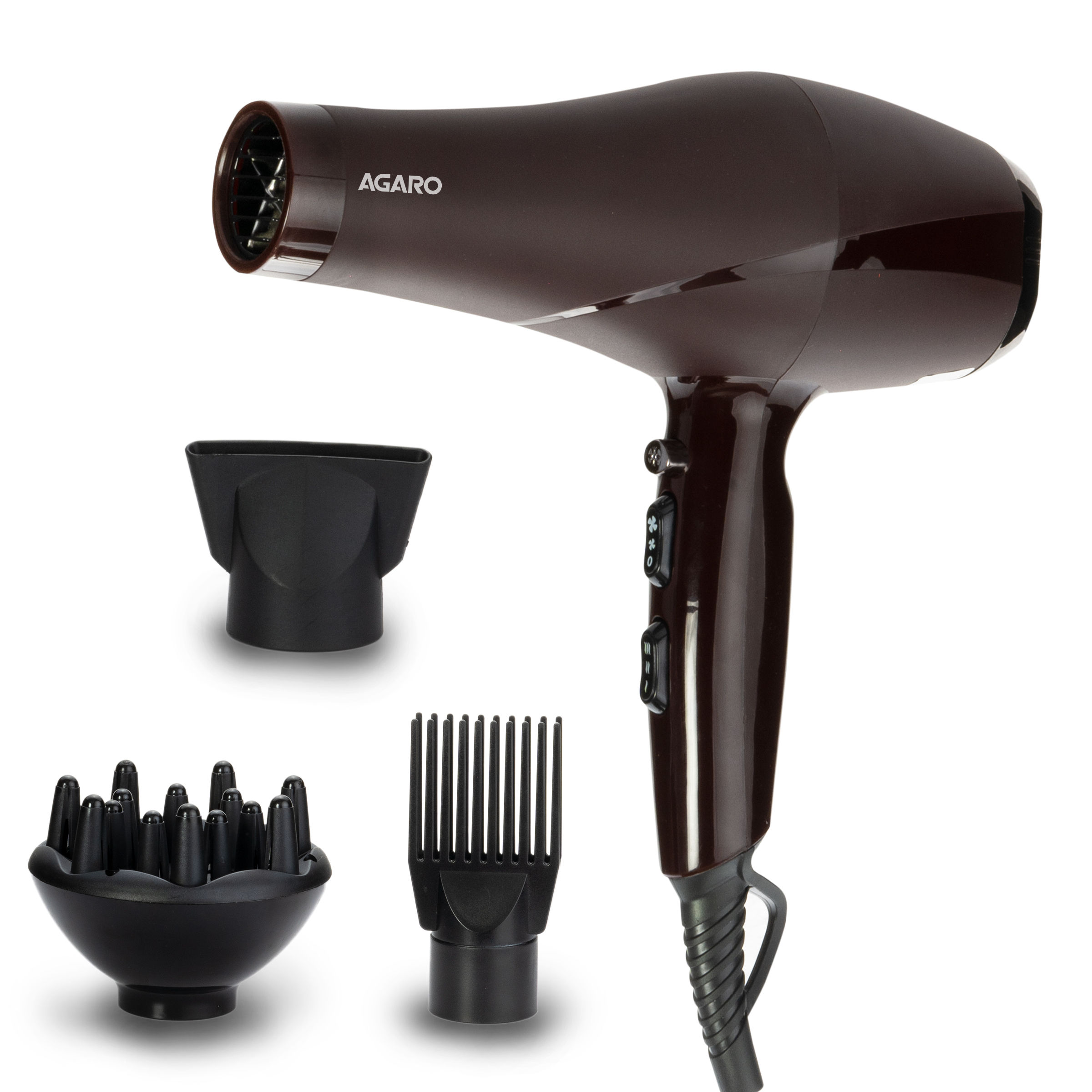 Agaro HD-1120 2000 Watts Professional Hair Dryer With Ac Motor