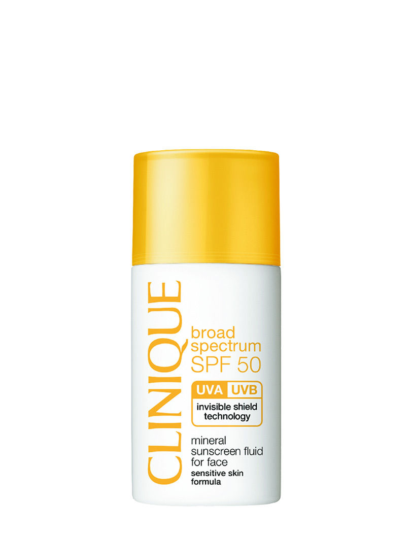 Clinique SPF 50 UVA/UVB Mineral Sunscreen Fluid For Face